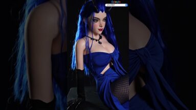 Rosretty Doll, 164cm Cosplay Silicone Doll with Head S36