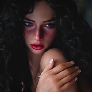 SY Dolls, 173cm Skinny Tall Beauty Silicone Doll with Movable Jaw Head M12